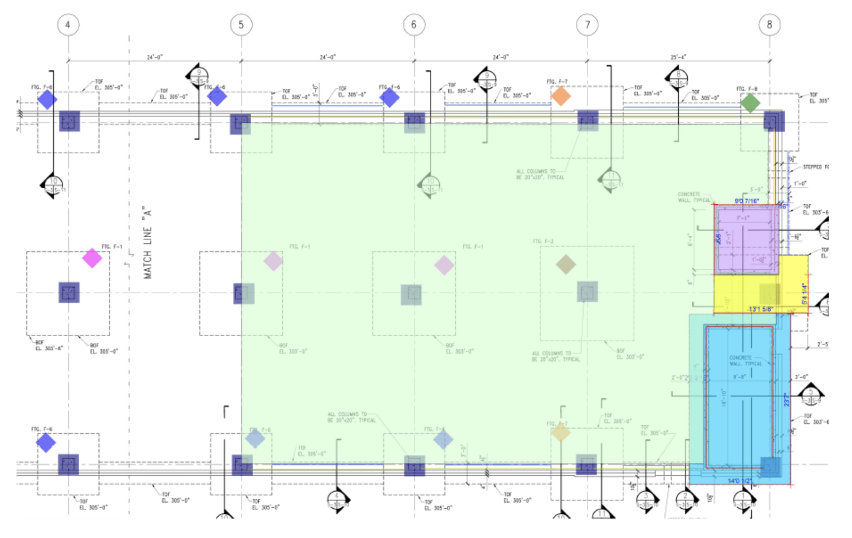 Substructure Take-off and Quotation Preparations (Zucco Group)